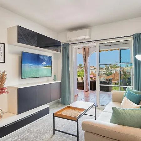Faro Iv Sun Day, Garden, Bbq, Sea Views And Pet Friendly Mijas Costa & Fuengirola Daire